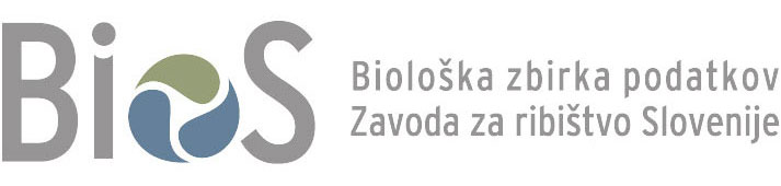 Biološka zbirka podatkov Zavoda za ribištvo Slovenije
